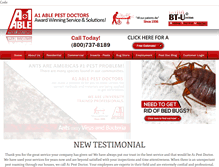Tablet Screenshot of pestdoc.com